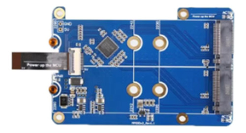 Para Pi5 Double 2280 5 Pcie A M.2 Nvme Dual Ssd