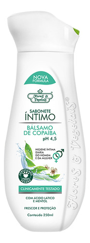 3x Sabonete Íntimo Flores & Vegetais Bálsamo Copaíba 250ml