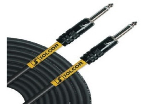 Cable Plug 6.3 A Plug 6.3 Solcor 2 Metros