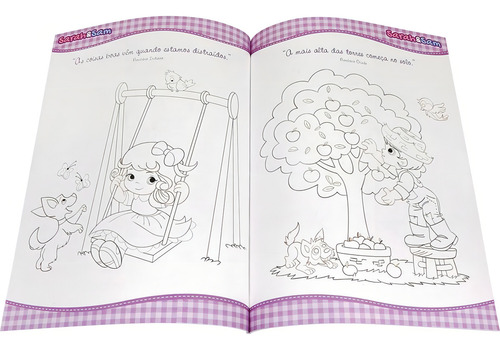 Frases do Coração Para Colorir - Kit Livro + Lápis de Cor (Estrela Guia), de © Todolivro Ltda.. Editorial Todolivro Distribuidora Ltda., capa mole em português, 2020