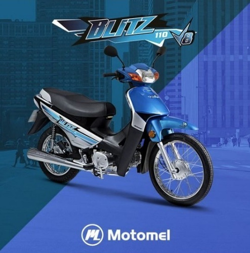 Motomel Blitz 110 Automatica 0km 2023 Smash Scooter Ap Motos