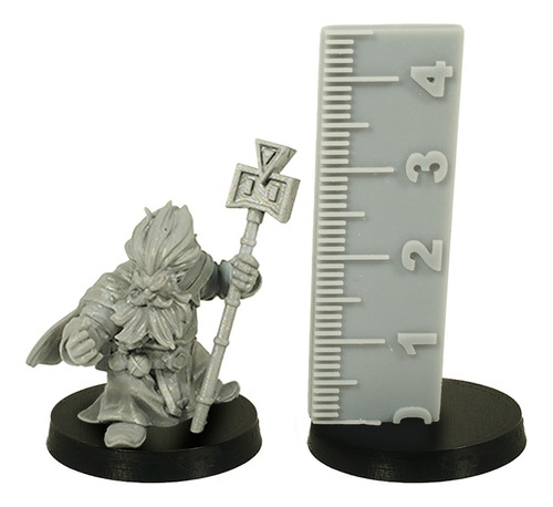 Kit Varios X3 Miniaturas Rol D&d 28mm -resina 3d- Friki Toys