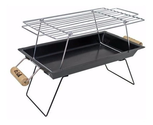 Mr. Grill - Parrilla Camping Grill Rectangular Portátil