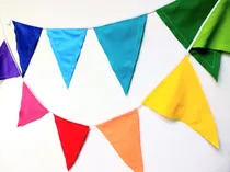 Comprar Banderines De Tela! Guirnaldas! Para Decorar Ambientes!
