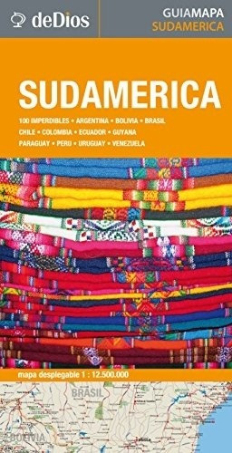 Guía Mapa De Sudamérica. De Dios Guías De Viaje.