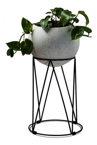Portamaceta Esférica - Con Planta