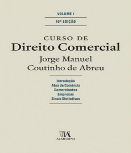 Livro Curso De Direito Comercial - Vol 01 - 10 Ed