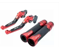 Comprar Manijas Y Puños Para Yamaha Fz16 Fz 2.0 Fz-s Fz 3.0 - Rojo