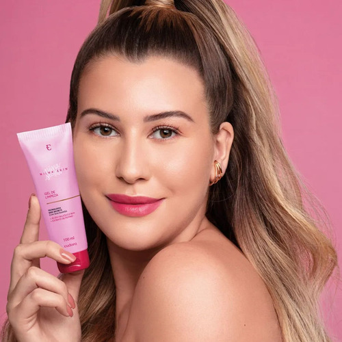 Gel De Limpeza Eudora Niina Secrets Skin 100ml Momento De Aplicação Dia/noite Tipo De Pele Normal Seca Oleosa Mista Sensível