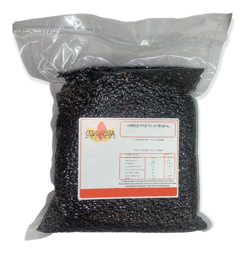 Arroz Negro Importado 5kg - Qualidade Premium Em Promoção