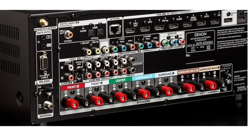 Imagen 6 de 8 de Sintoamplificador Denon Avr-x2600 Atmos,dts-x 4k Uhd