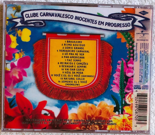 Cd Lacrado Ivete Sangalo Clube Carnavalesco Inocentes (2009)