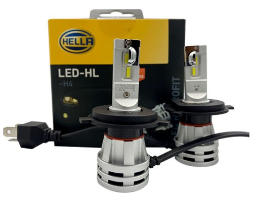 Hella Focos Led Retrofit H4 9003 Plug&play 200% + Luz 6500k