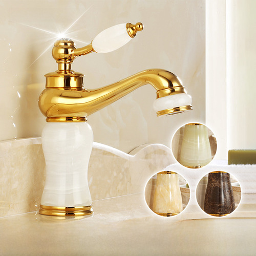 Golden Jane Luxury-white Jade Style - Latão De Estilo Francê