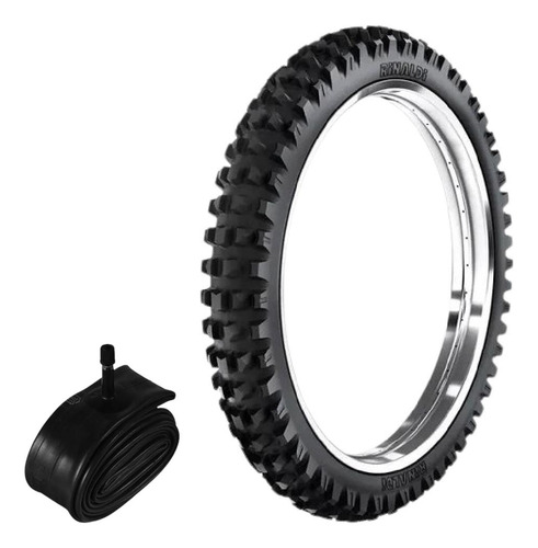 Kit Pneu Kx 450 Crf Cross 90/90-21 54r He42 Rinaldi + Camara
