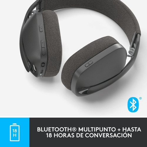 Imagen 4 de 10 de Audifono Bluetooth Logitech Zone Vibe 100 Grafito