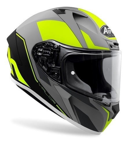 Casco Airoh Valor Wings Yellow Matt L