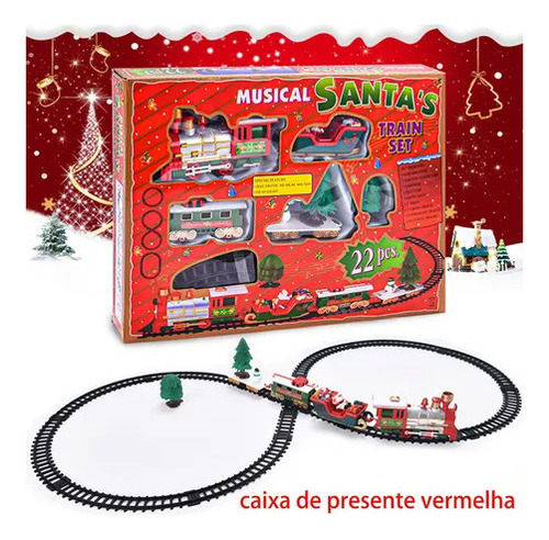 Con Carro Eléctrico For Árboles De Navidad Con Luz Y Sonido