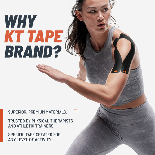 Cinta Deportiva Kt Tape Original De Algodón Beige, Rollo Sin
