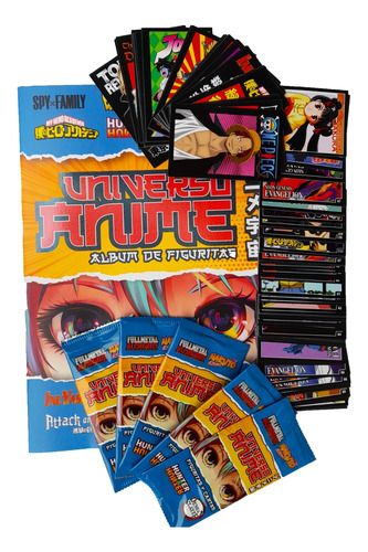 Álbum De Figuritas Universo Anime 2023 - Combo Inicial - Fc