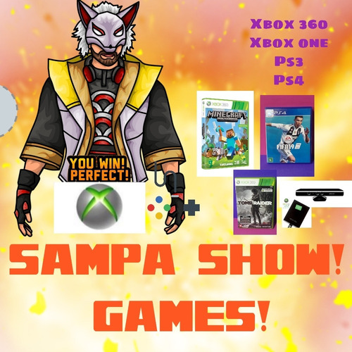 Sensor Kinect Xbox 360 + Jogo Adventures Promoção (Recondicionado)