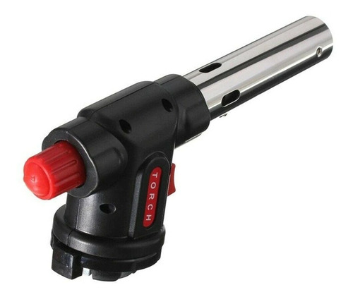 Imagen 4 de 7 de Soplete Flameador Encendedor Impermeable + Gas Butano Cocina