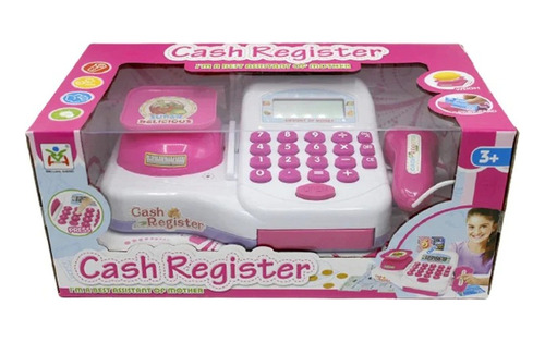 Caja Registradora Infantil Luz Sonido Calculadora Real Acces