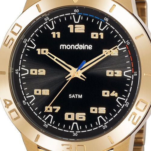 Relógio Masculino Mondaine Com Kit Higiene 99468gpmvde1k1
