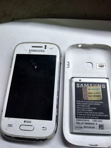 Celular Samsung S 6313 T Para Retirada De Peças Os 0050