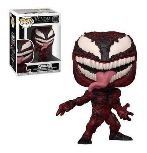 Funko Pop Carnage #889 Venon Lef There Be Carnage Marvel