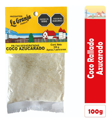 Coco Rallado Azucarado 100g - g a $36