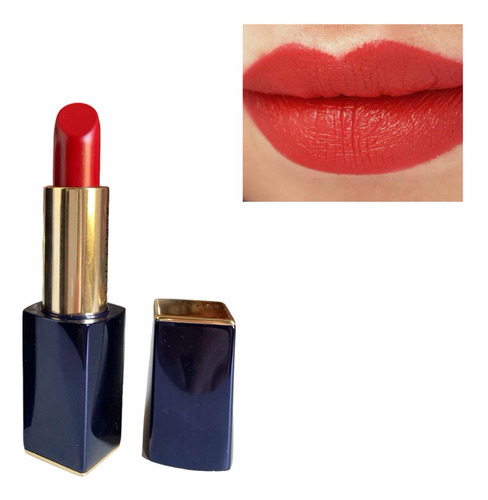 Labial Estee Lauder Matte Lipstick 330 Decisive Poppy