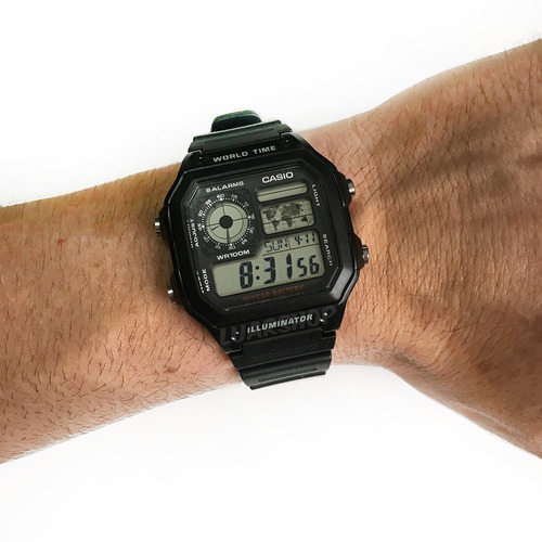 Relogio Casio Digital Masculino Ae1200wh Original C Caixa Nf