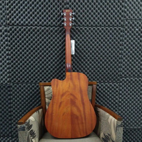 Imagem 3 de 9 de Violão Ibanez Pf 12mhce Opn Eletro-acústico Folk Mahogany