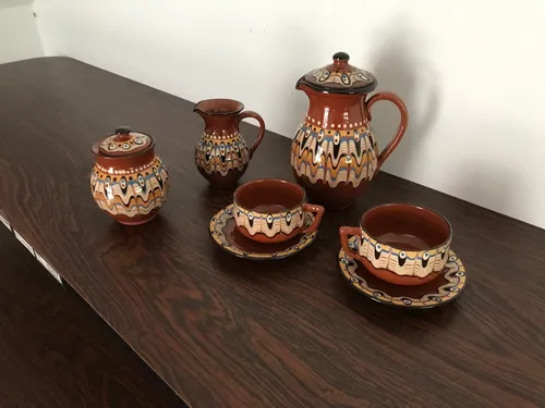Set 6 Tazas De Café - Cerámica