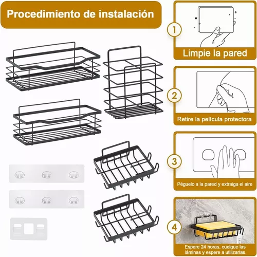 Kit de unidad de almacenamiento para esquina de clóset Estantes de