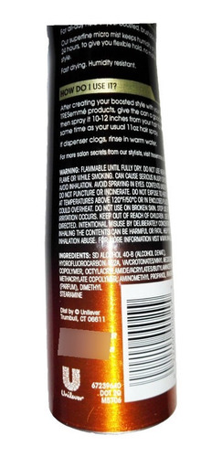Imagen 7 de 8 de Spray Cabello Antifrizz Boost 3 155gr Tresemme Belleza