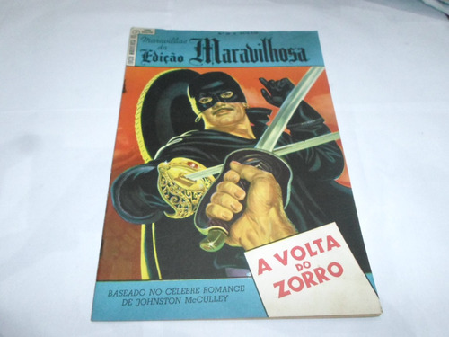 Maravilhas Da Edição Maravilhosa Nº 10 A Volta Do Zorro 1967