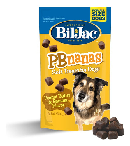 Bil Jac Pbnanas Mantequilla De Mani Y Platano 113 Gr.