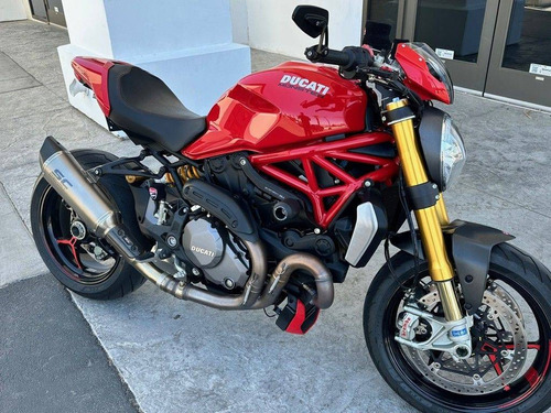 Used 2020 Ducati Sportbike Motorcycle Monster 1200 S Red