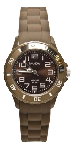 Reloj Okusai Mode 515-9a Dama Sumergible Marrón Marrón Marrón