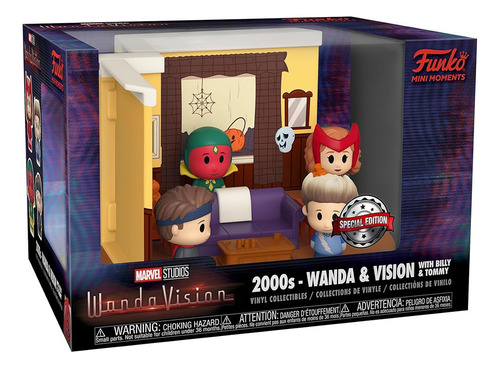 Funko Pop Mini Moments Marvel Wandavision 2000s - Exclusivo