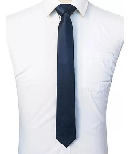 Corbata Para Hombre Scattivo Corbata Para Traje De Vestir Azul Lisa