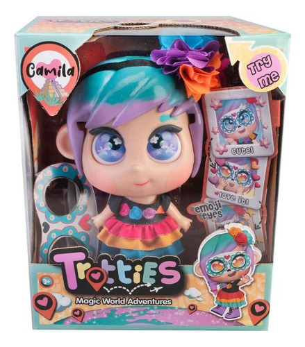 Muñeca Trotties Emoti Eyes - Camila