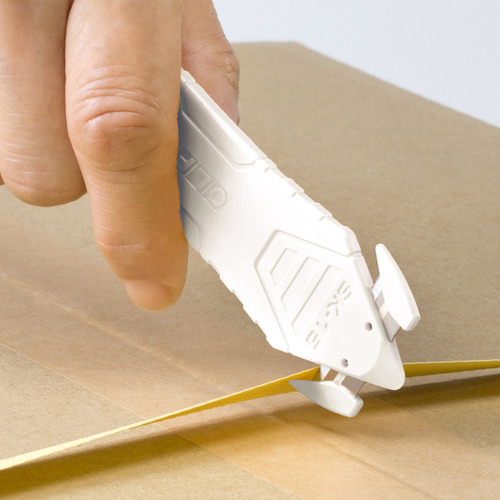 Cutter De Seguridad Sk-15 Blanco Olfa