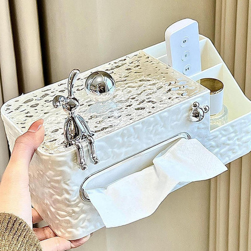 Caja Dispensadora De Pañuelos Multifuncional Para