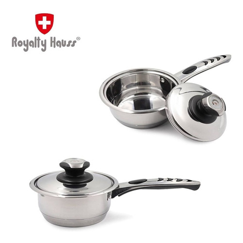 Imagen 6 de 6 de Set De Ollas Royalty Haus Switzerland - 16 Piezas