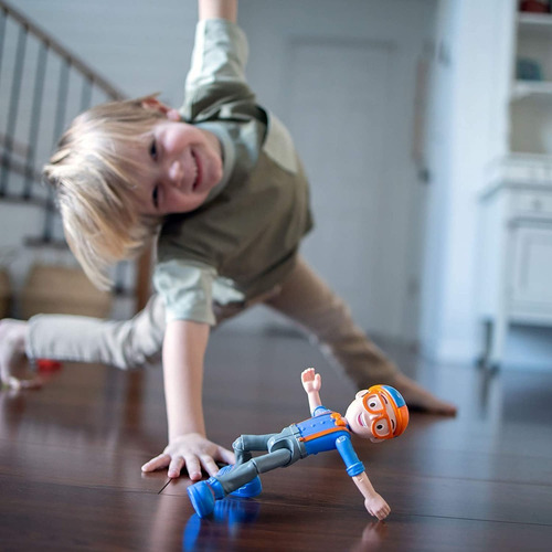 Imagen 6 de 11 de Blippi Figura Articulada 25cm Con Sonidos 86106