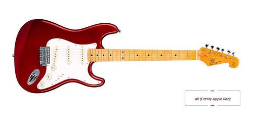 Guitarra Sx Sst57 Vintage Series Plus Candy Apple Red C/ Bag