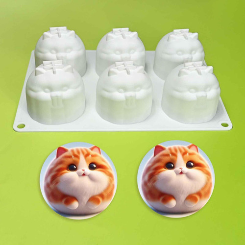 Fe Molde For Gatos Moldes For Gatos 3d De Silicona Moldes